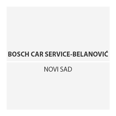 Bosch Car Service Belanović logo