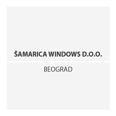 Šamarica Windows d.o.o. logo